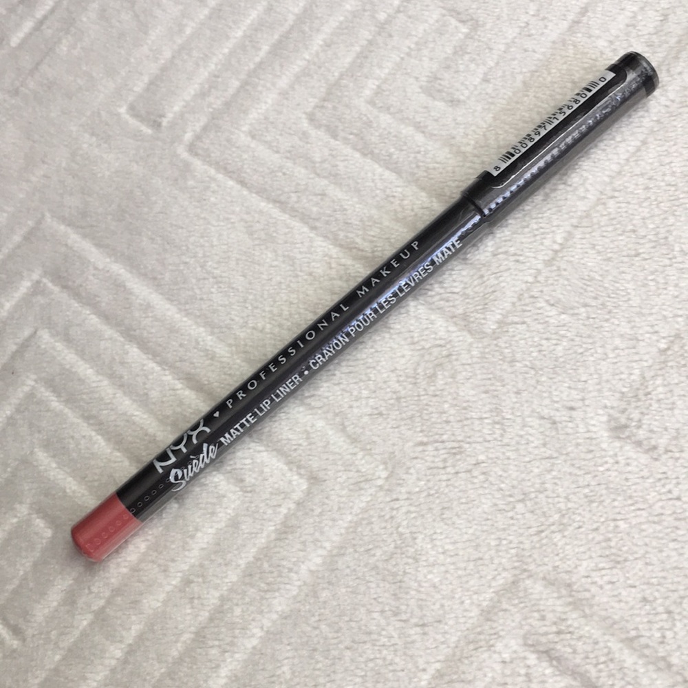 3/$12 NYX Suede Matte Lip Liner - Kyoto Medium Dusty Rose Pink Lip Liner Pencil